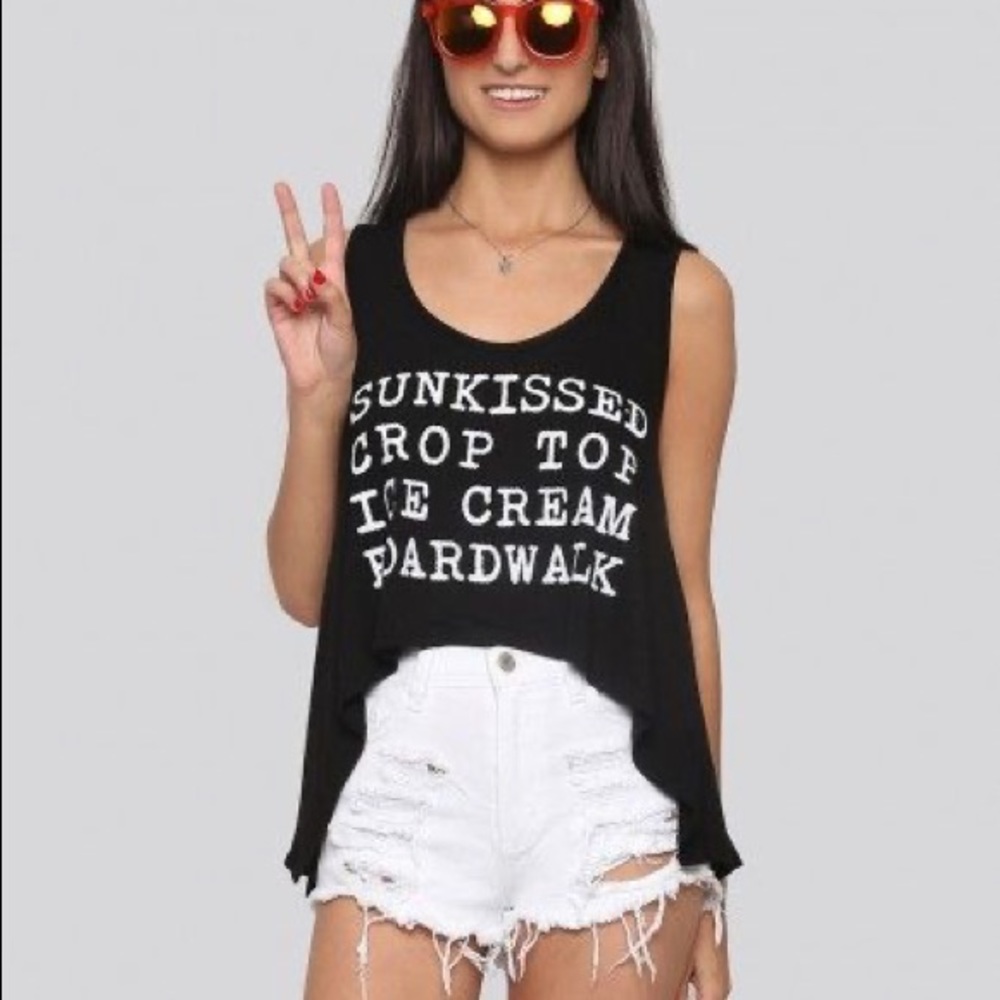 Gypsy Warrior High Low Sunkissed Tank
